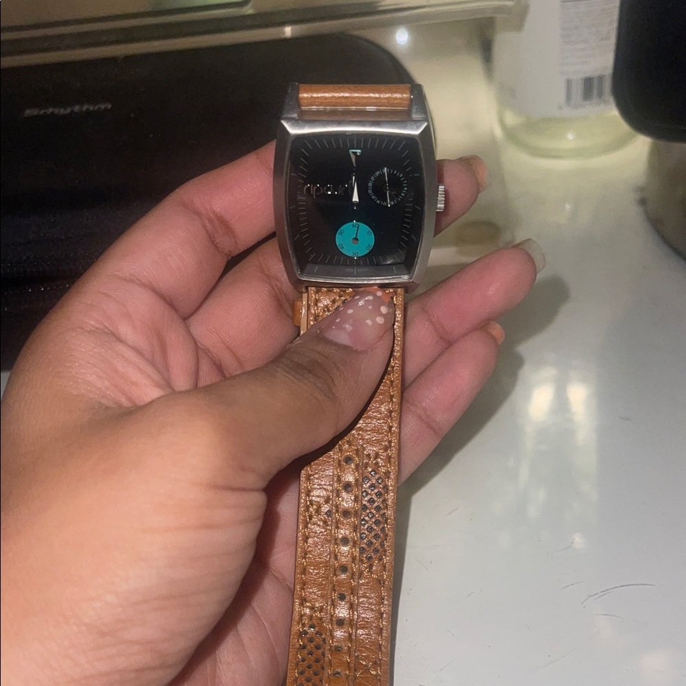 Rip Curl Black and Brown Smartwatch